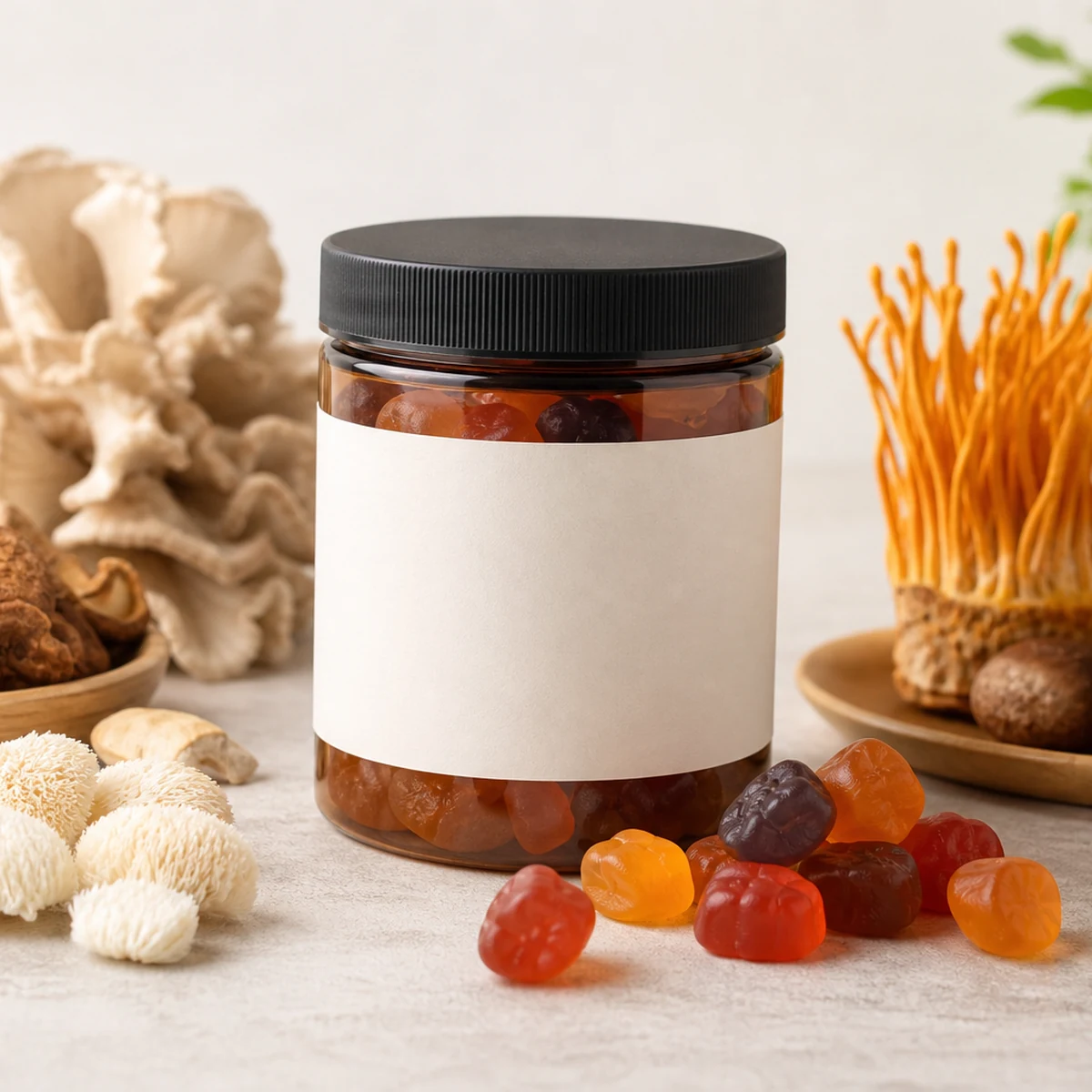 Adaptogenic Mushrooms | Daily Gummies