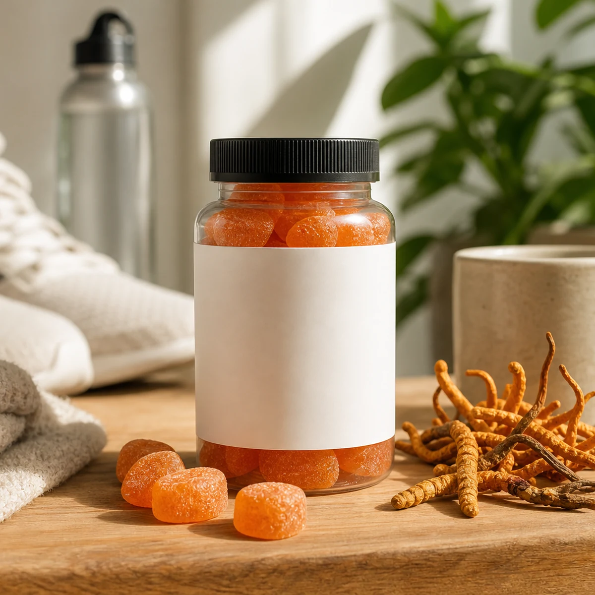 Boost Cordyceps Mushroom Gummies – Natural Energy Support