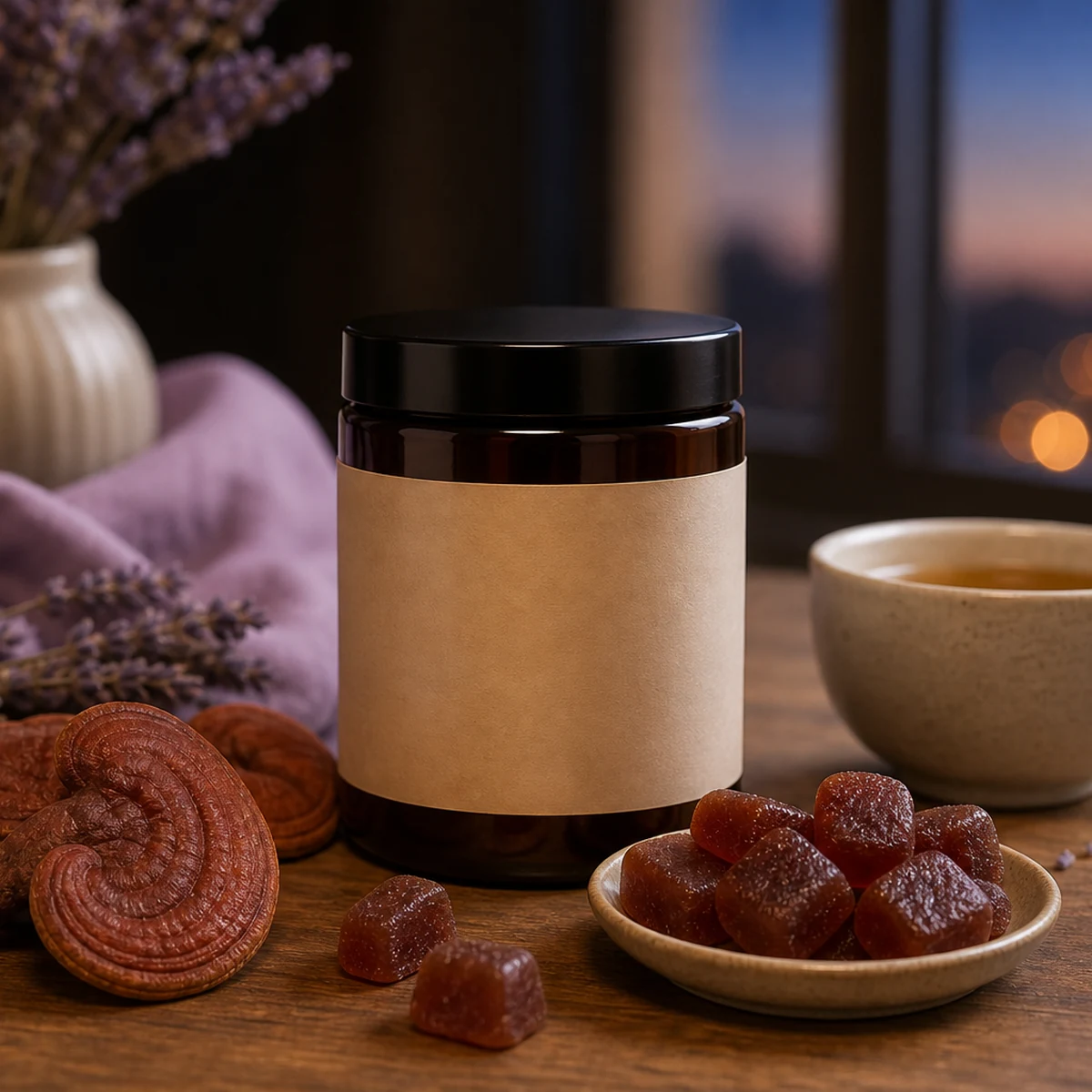 Reishi Calm Gummies | Stress & Relaxation Support